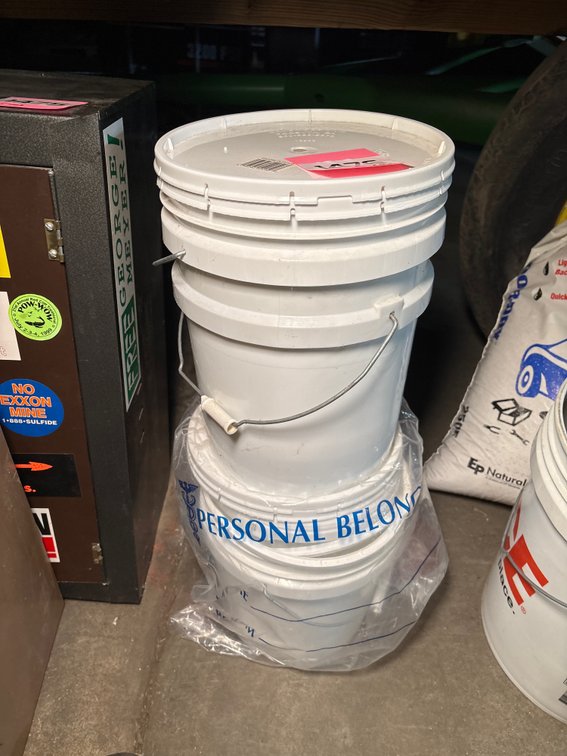 (5) Maple Syrup Buckets