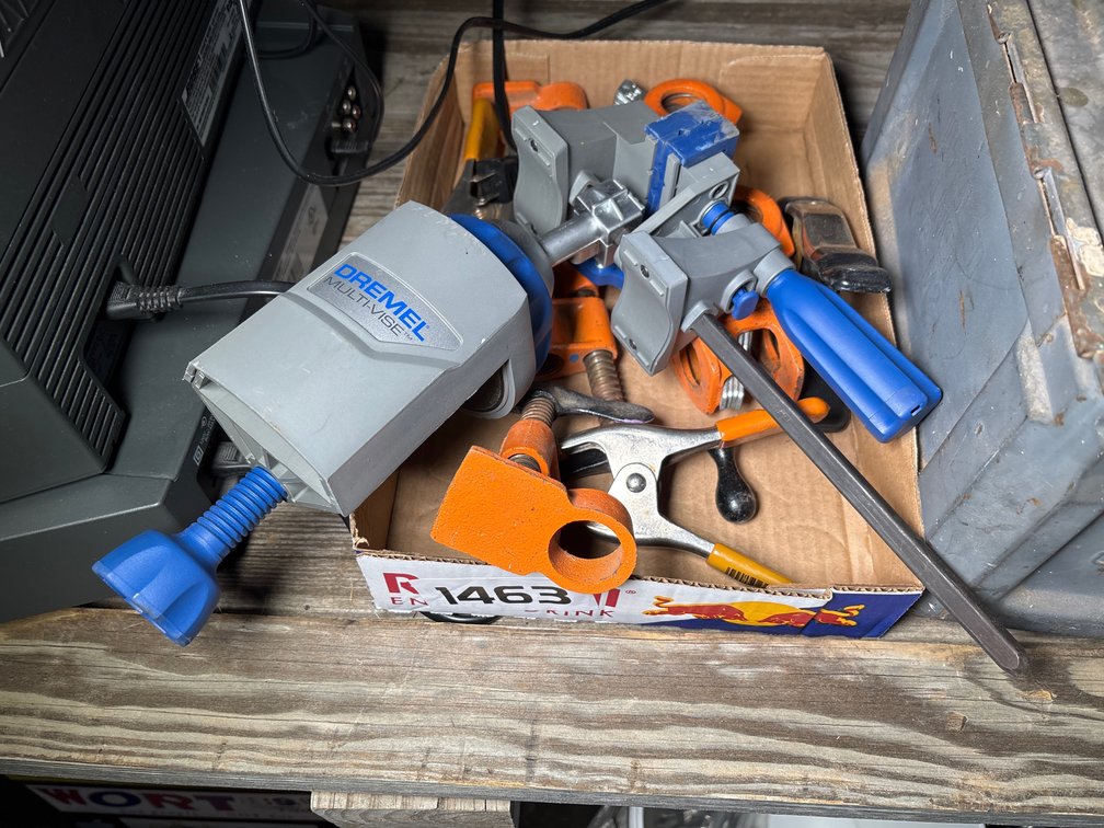 (3) Pipe Clamp Hardware Sets; (3) Clamps