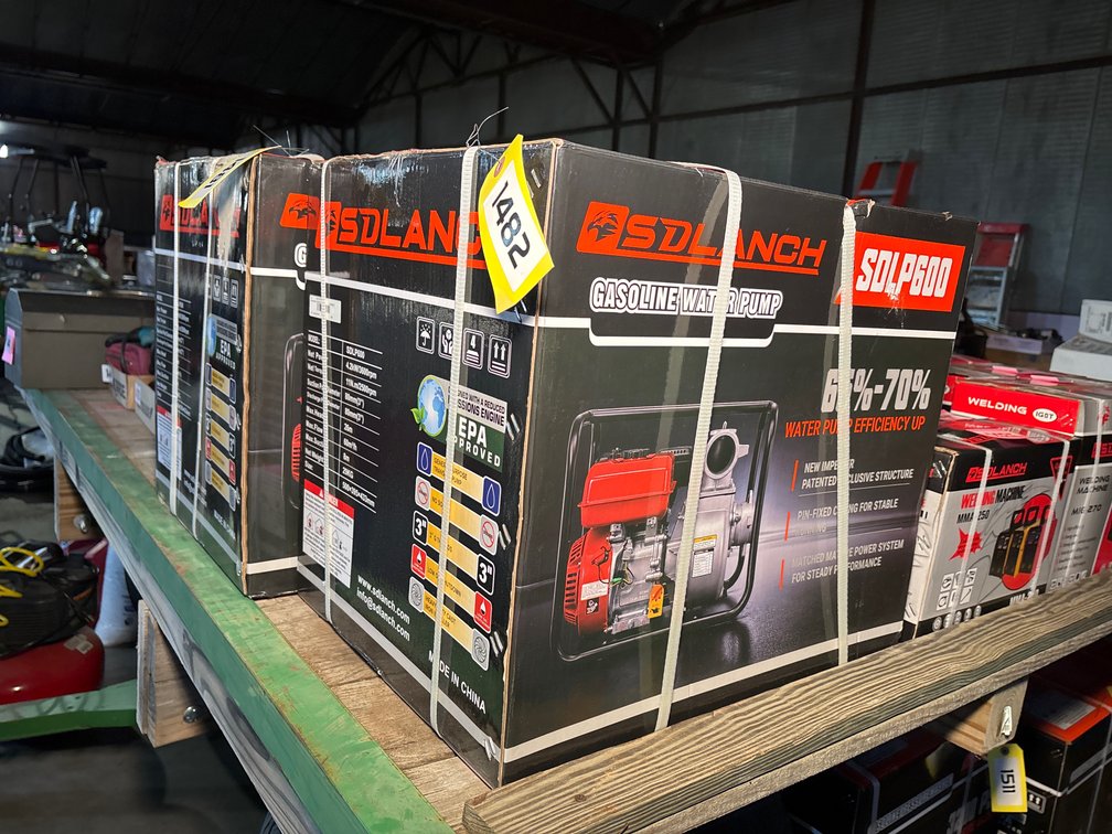New SDLANCH Gasoline Water Pump
