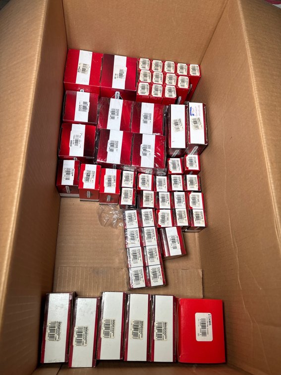 Big Box of New Briggs & Stratton Engine Parts