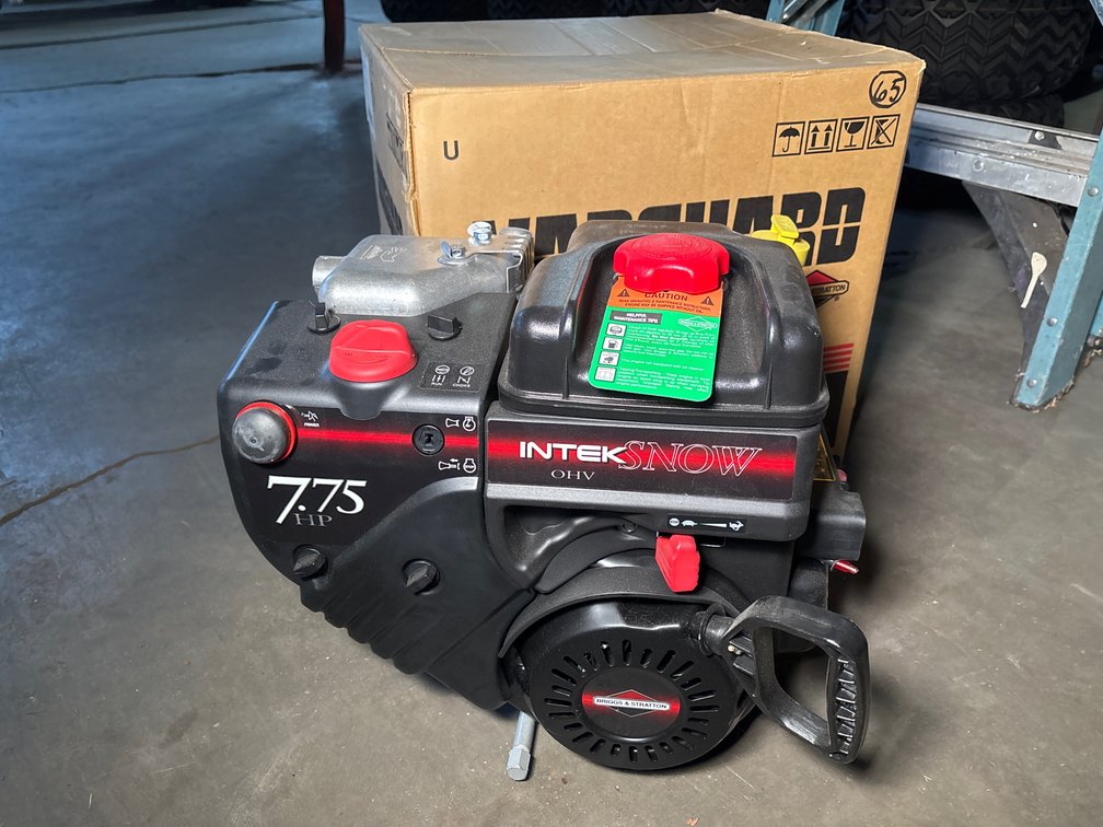 New Briggs & Stratton Intek Snow 7.75hp Engine