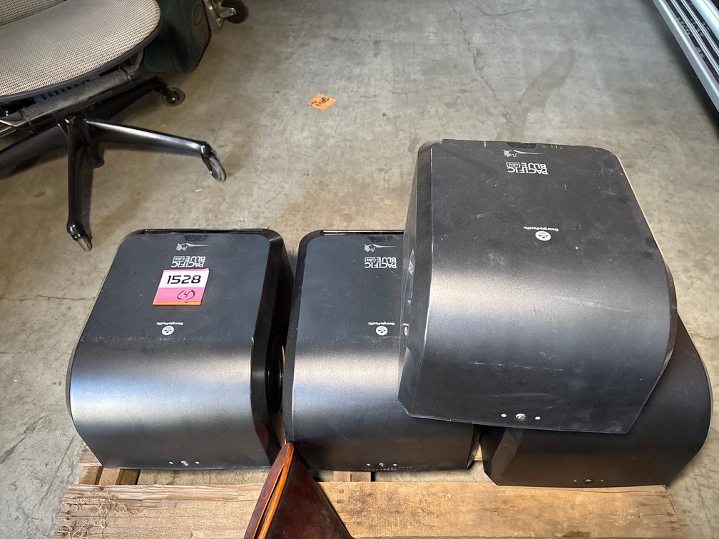 (4) New Pacific Blue Ultra Towel Dispensers
