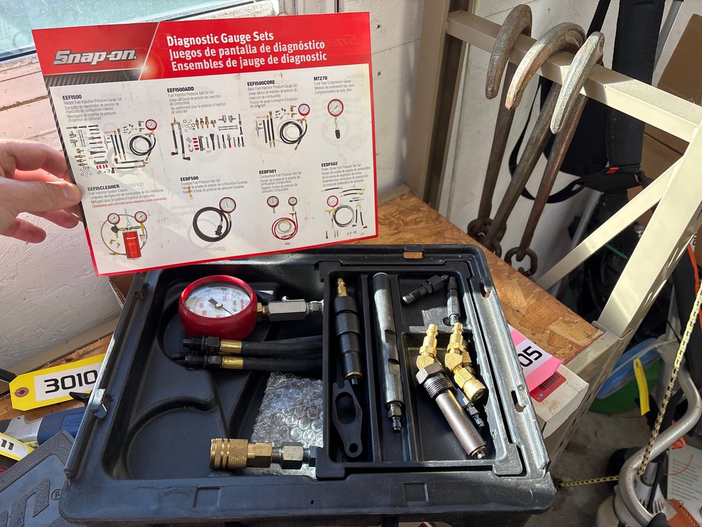 EEPD501 Snap On Diesel Compression Test Set