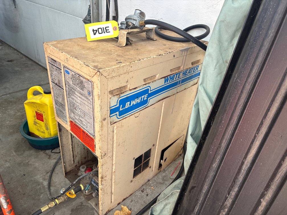 LB White Propane Heater