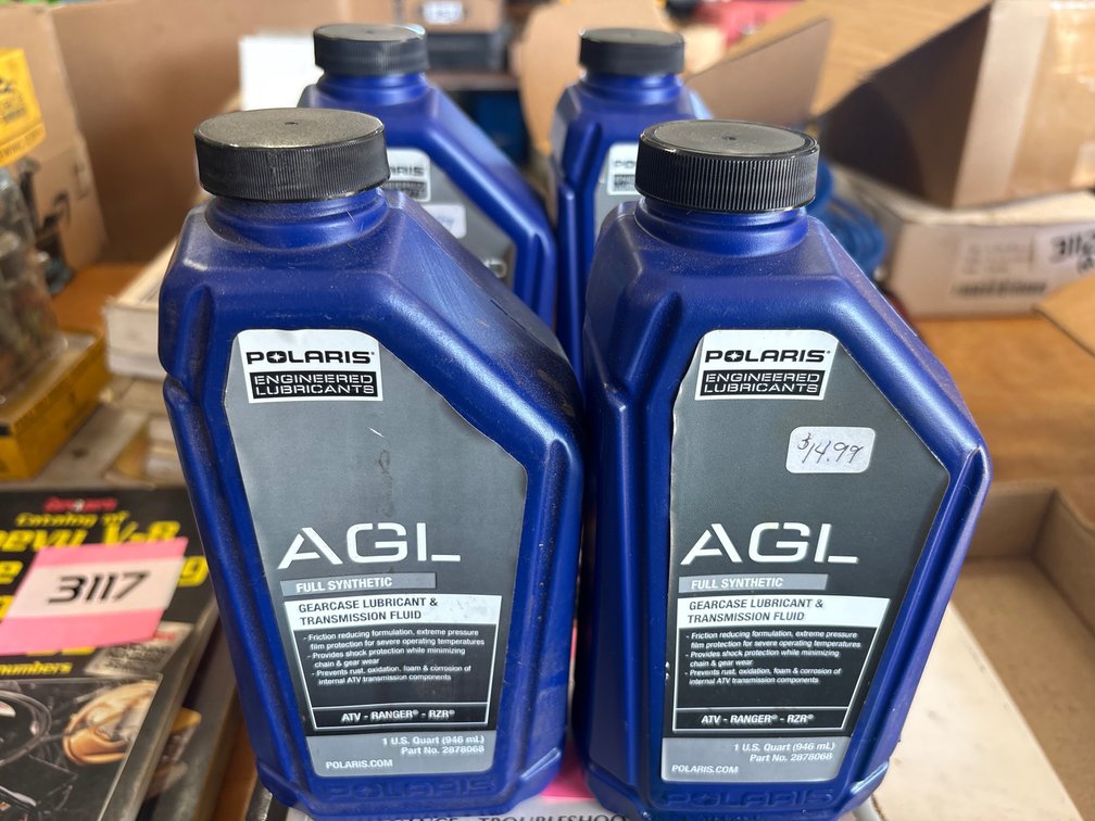 AGL Transmission Fluid and Demand Drive Fluid