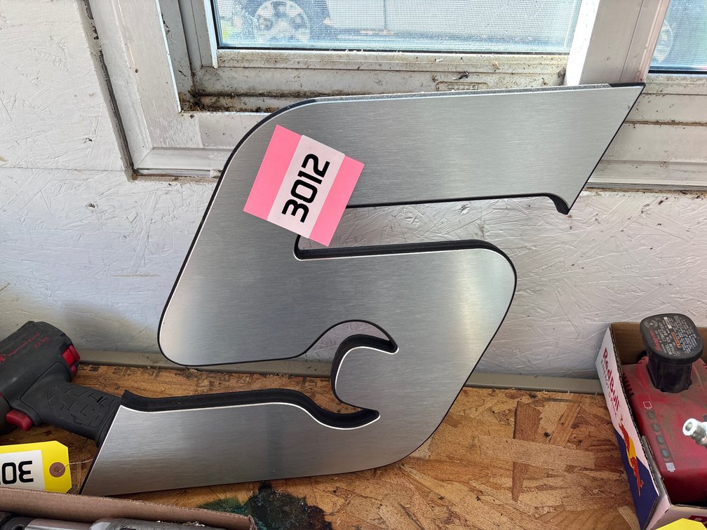 Snap-on Wrench "S" Logo Sign