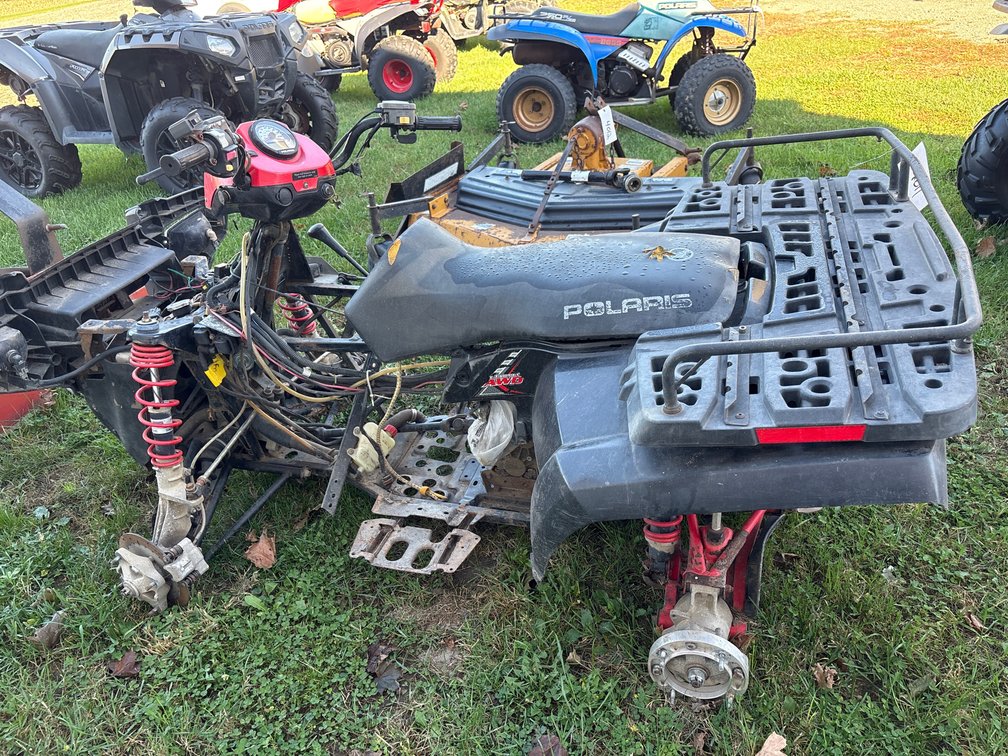 Polaris ATV AWD parts frame