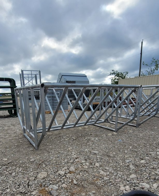 Image for Unused Galvanized Hay Cradle