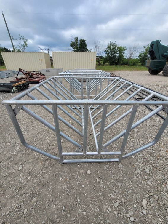 Image for Unused Galvanized Hay Cradle