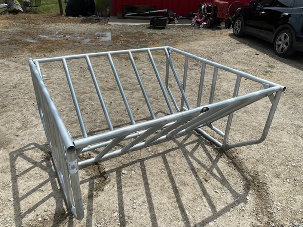 Image for Unused Galvanized Hay Cradle