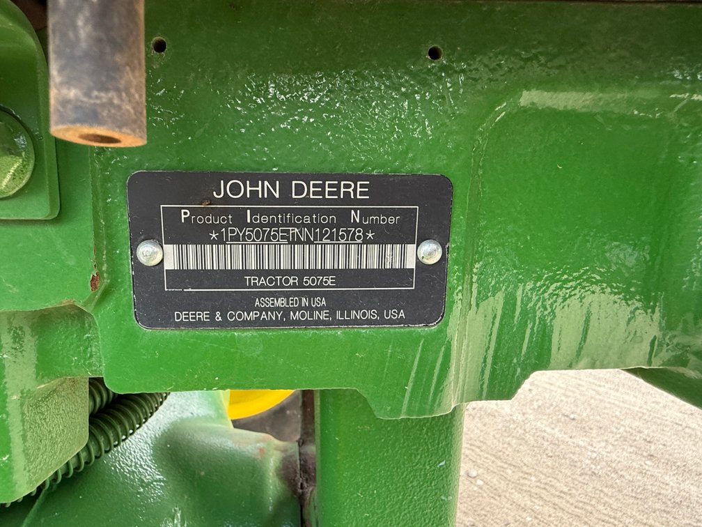 Image for John Deere 5075E Ag Utility Tractor