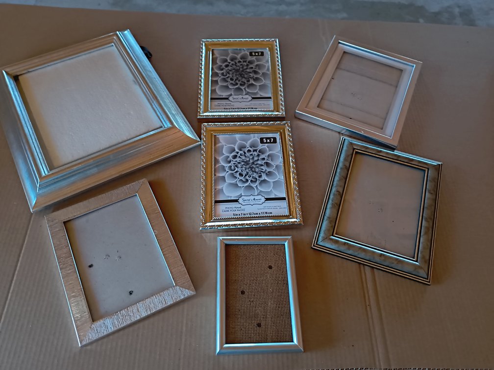Lot of Silver Picture Frames