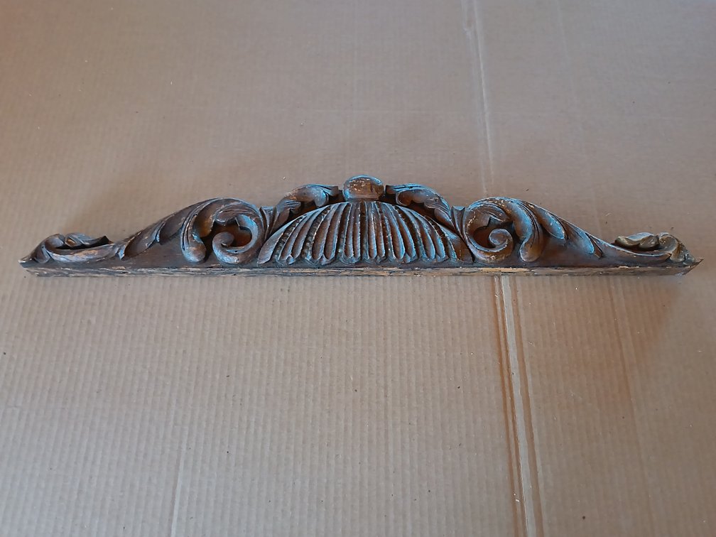 Vintage Wood Pediment