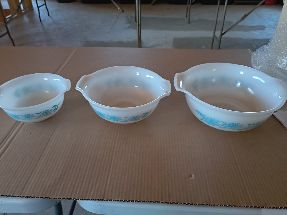 Glasbake Miixng Bowl Set