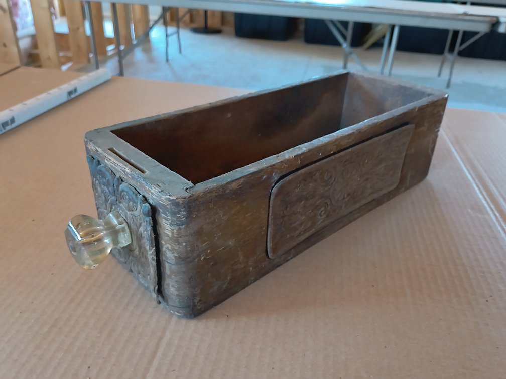 Vintage Sewing Machine Drawer