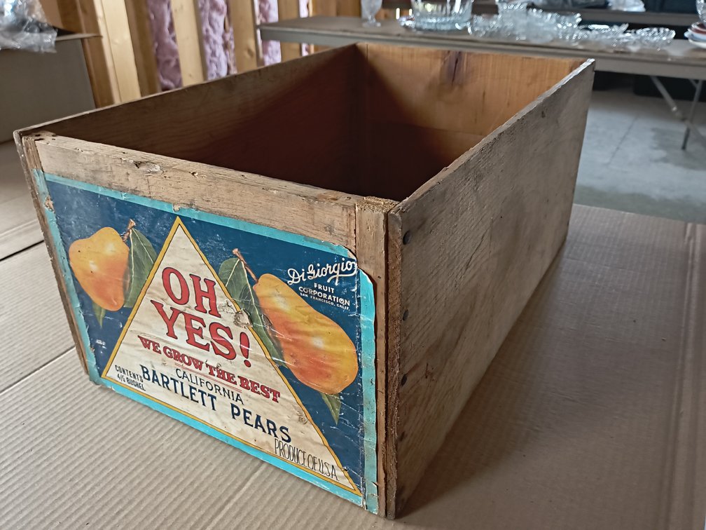 Vintage Fruit Crate