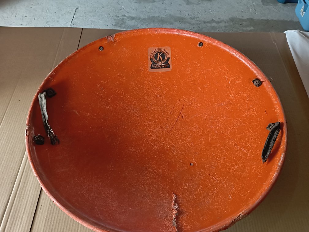 Vintage Snow Saucer