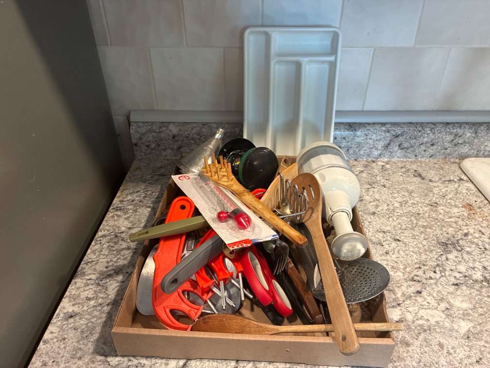 Mixed Kitchen Utensils And Gadgets