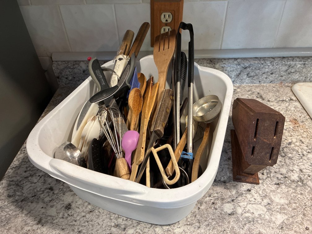 Assorted Kitchen Gadgets And Utensils