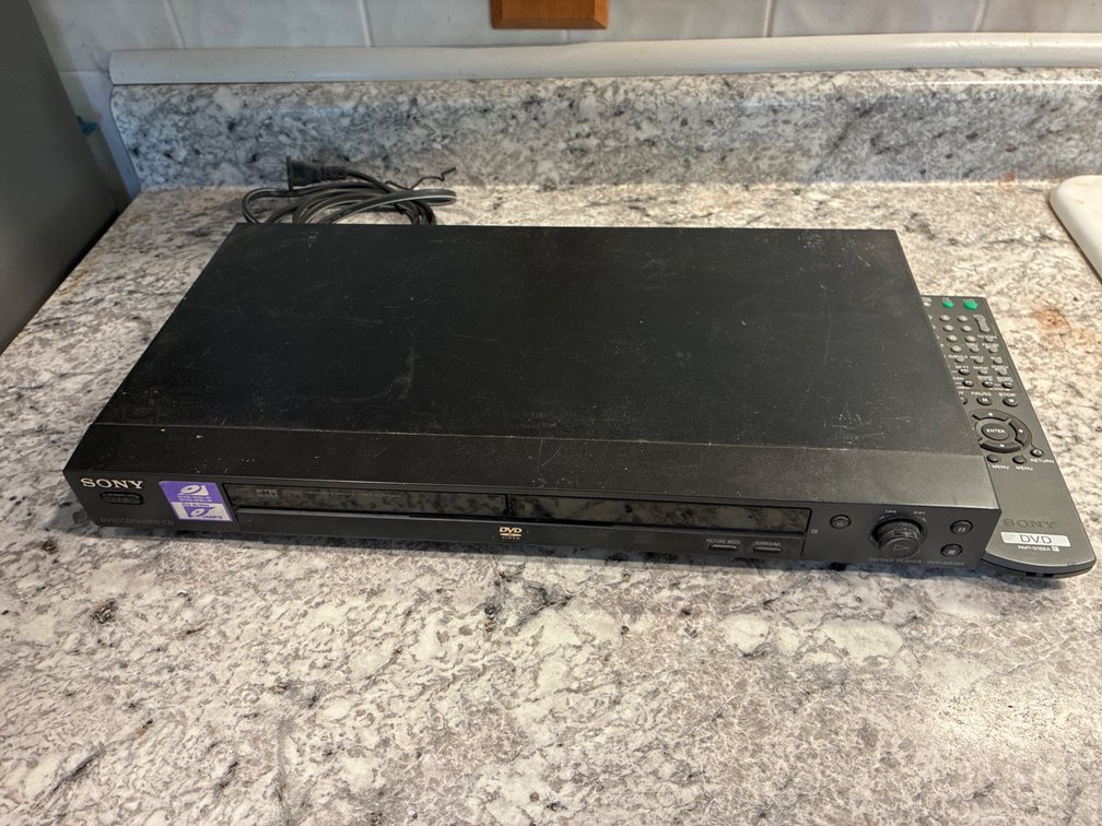 Sony DVD And Remote