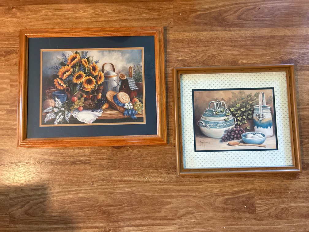 2 Framed Pictures