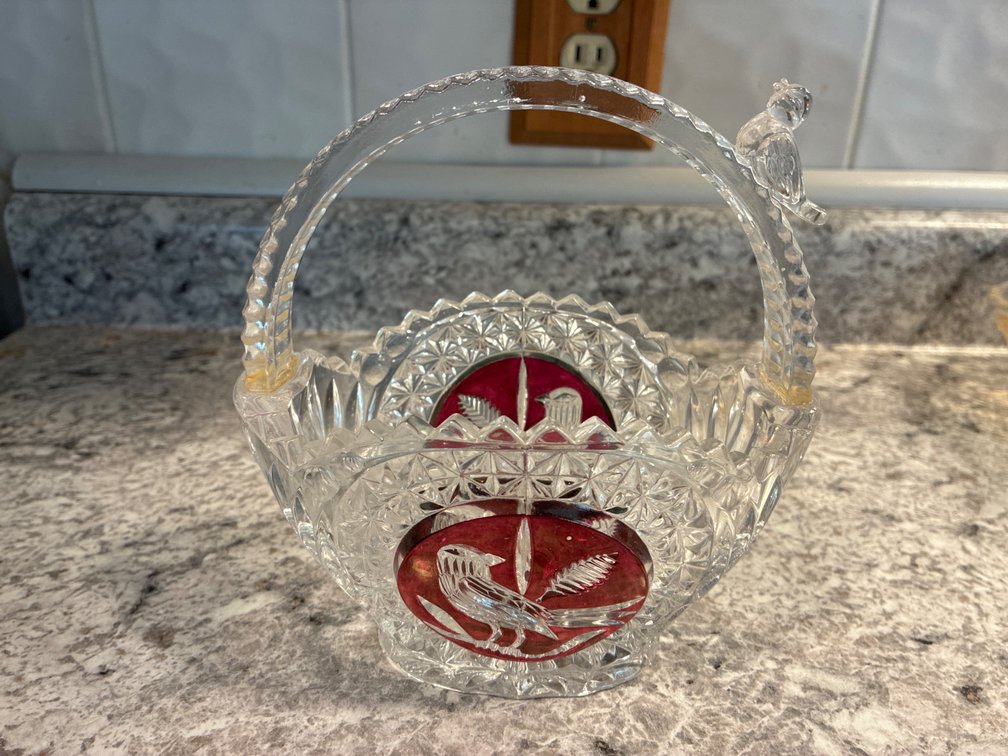 Hofbauer Crystal Byrdes Basket