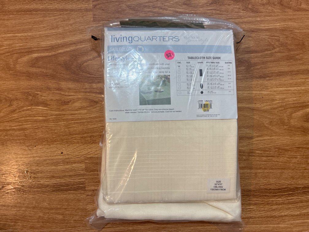 Bag Of Tablecloths