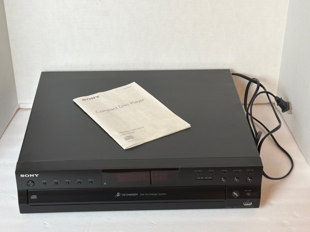 Sony Compact Disc Player