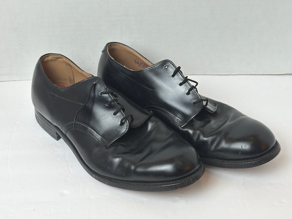 Leather Military Shoes