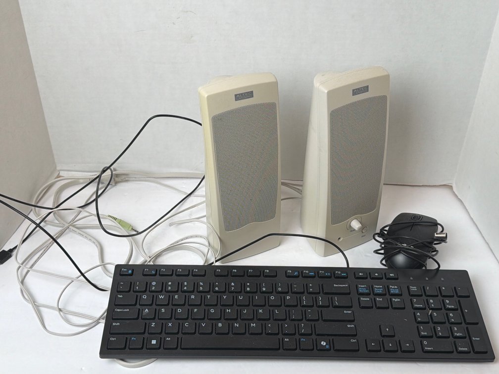 Keyboard, Speakers, & Mouse