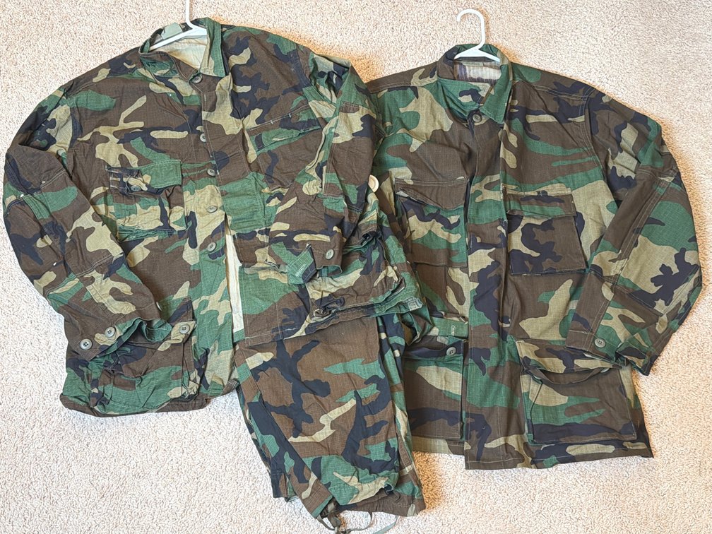 Military Battle Uniforms