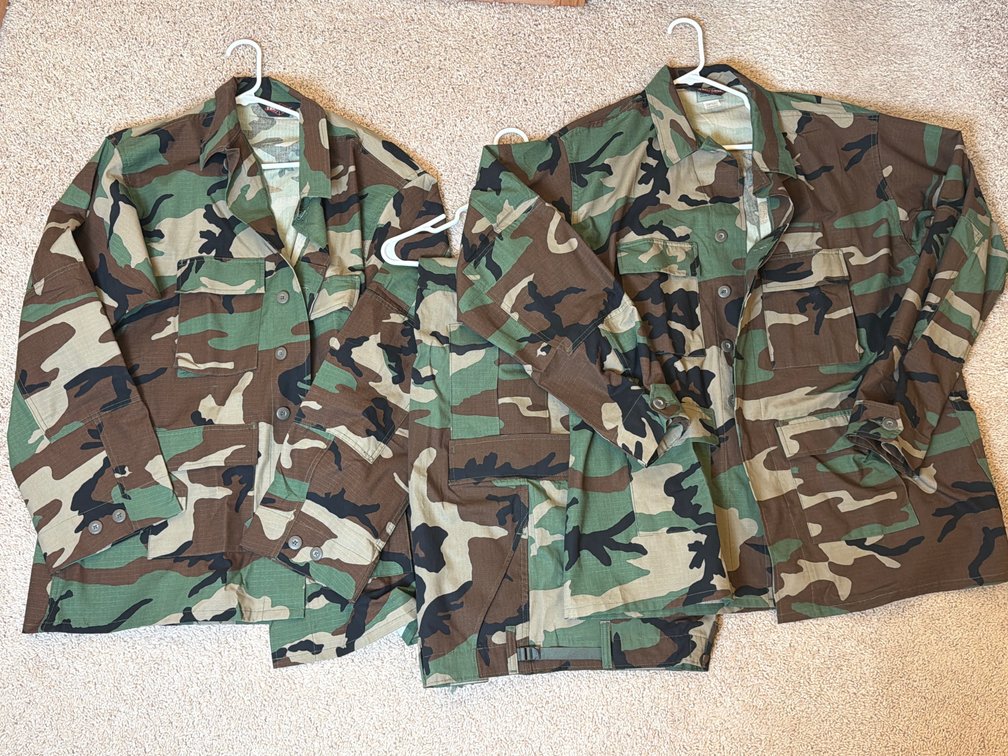 Military Battle Uniforms