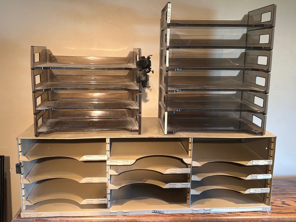 Metal & Plastic Paper Organizers