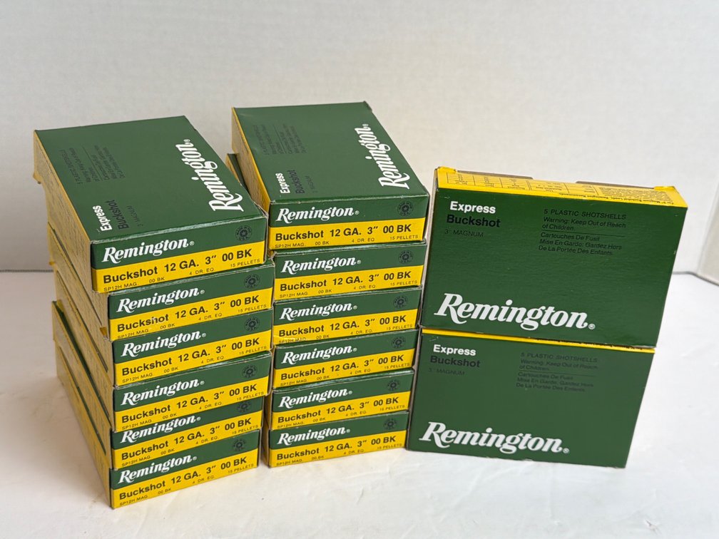 Remington Express Buckshot 12-gauge 3-inch Magnum Shotshells