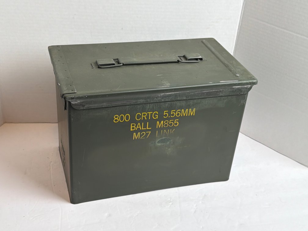 800 Rounds of 5.56mm Ball M855 M27 Link