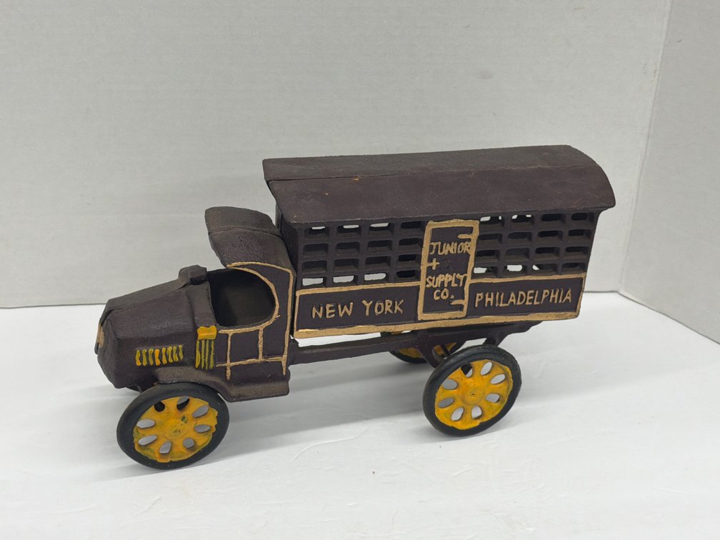 New York-Philadelphia Junior Supply Co. Cast Iron Toy Truck