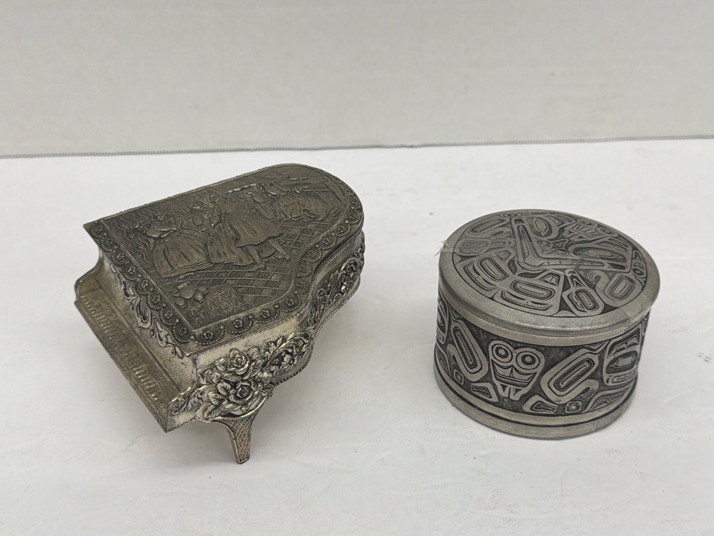 Metal Trinket Boxes & Related