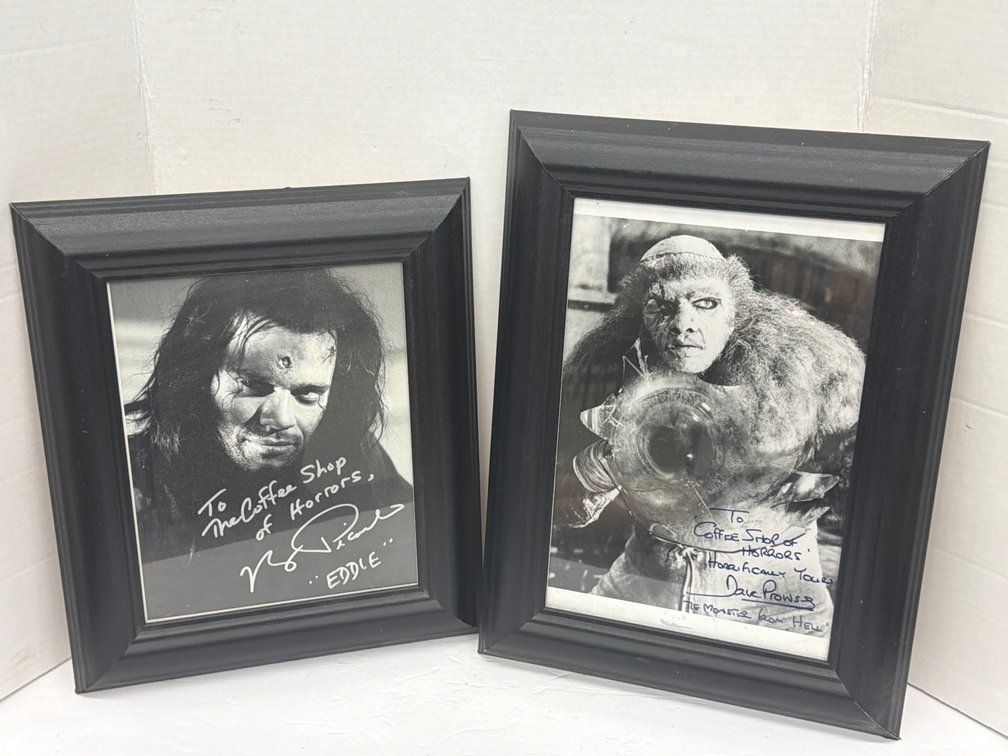 Coffee Shop of Horrors Signed Photographs