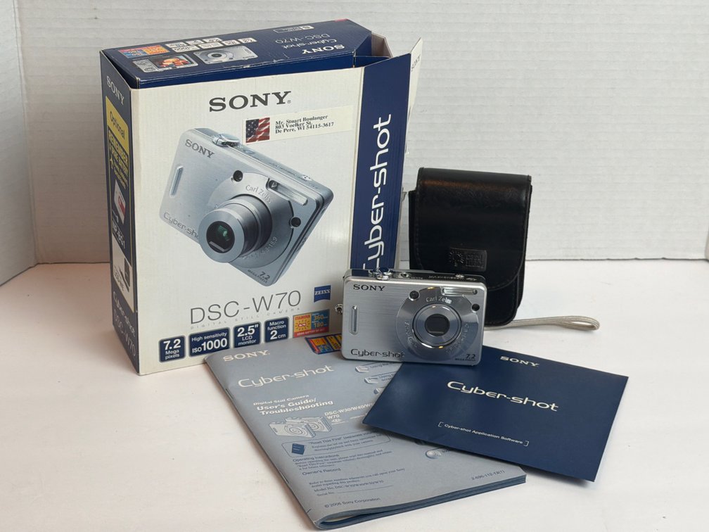 Sony Cyber Shot Digital Camera