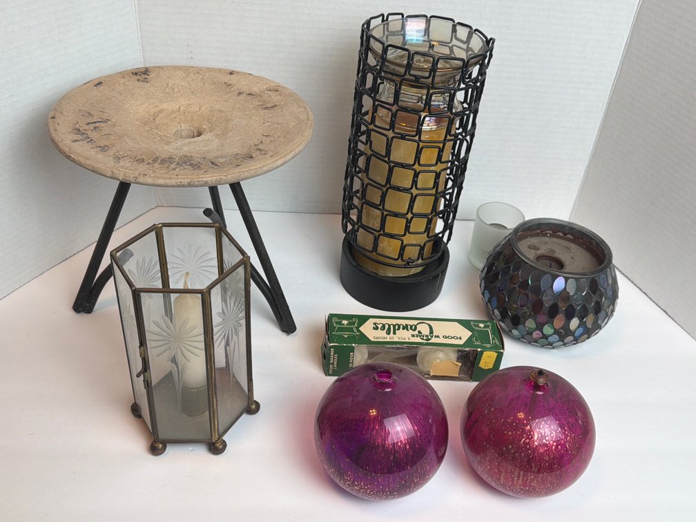Candle Holders & Related Decor