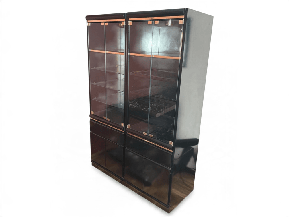 Broyhill Black Illuminated Cabinet