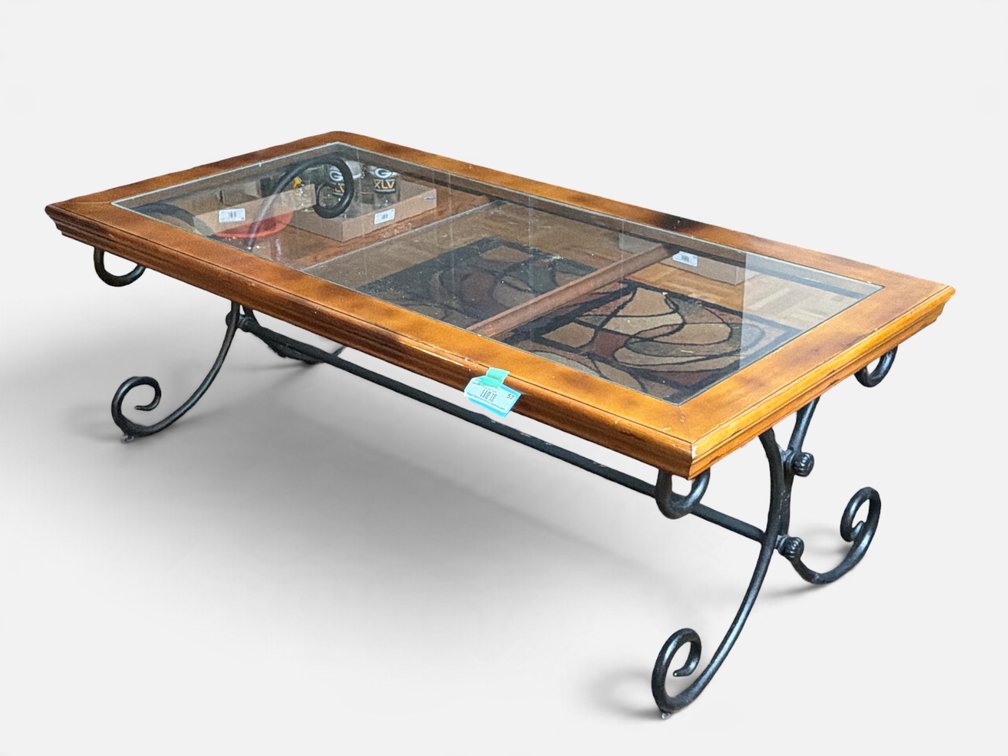 Glass Top Coffee Table