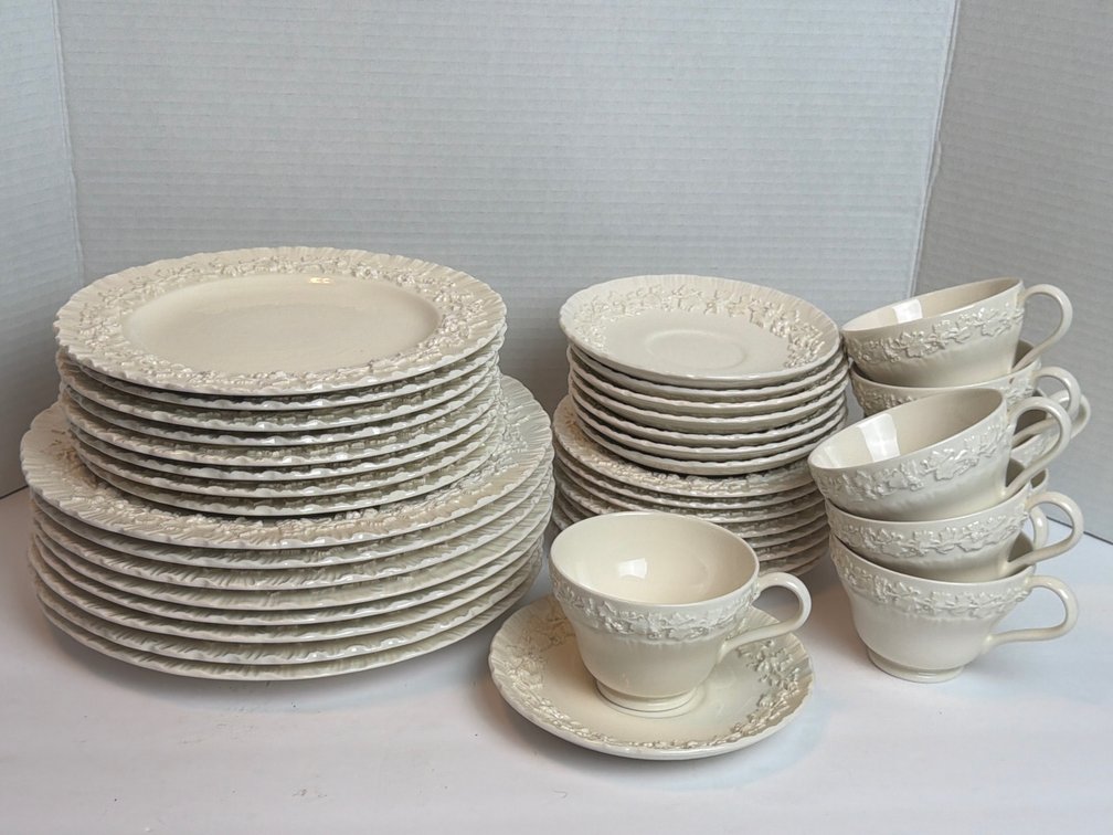 Wedgwood Cream Color China Set
