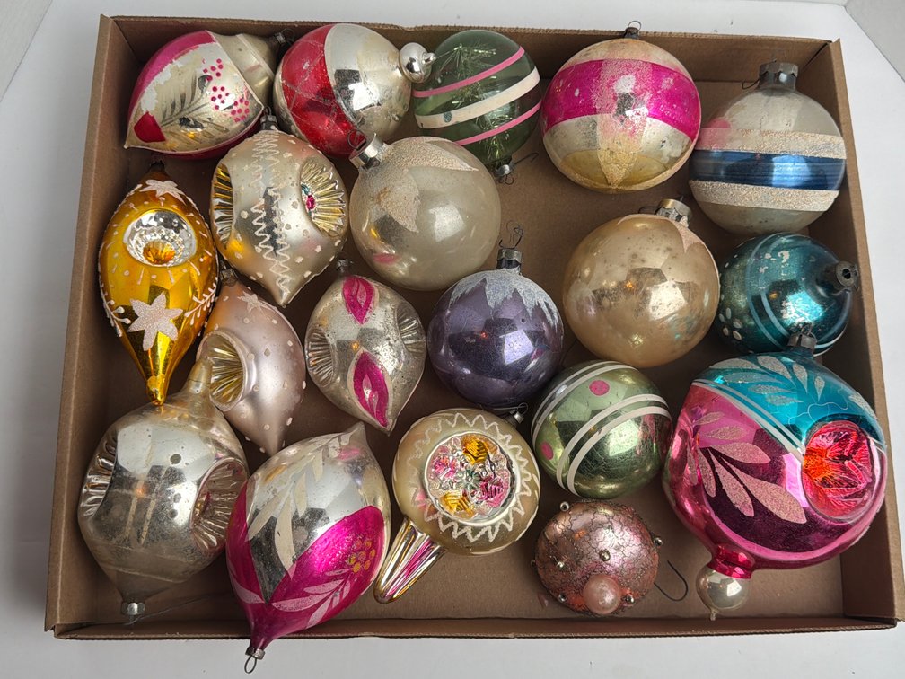 Vintage Christmas Bulbs