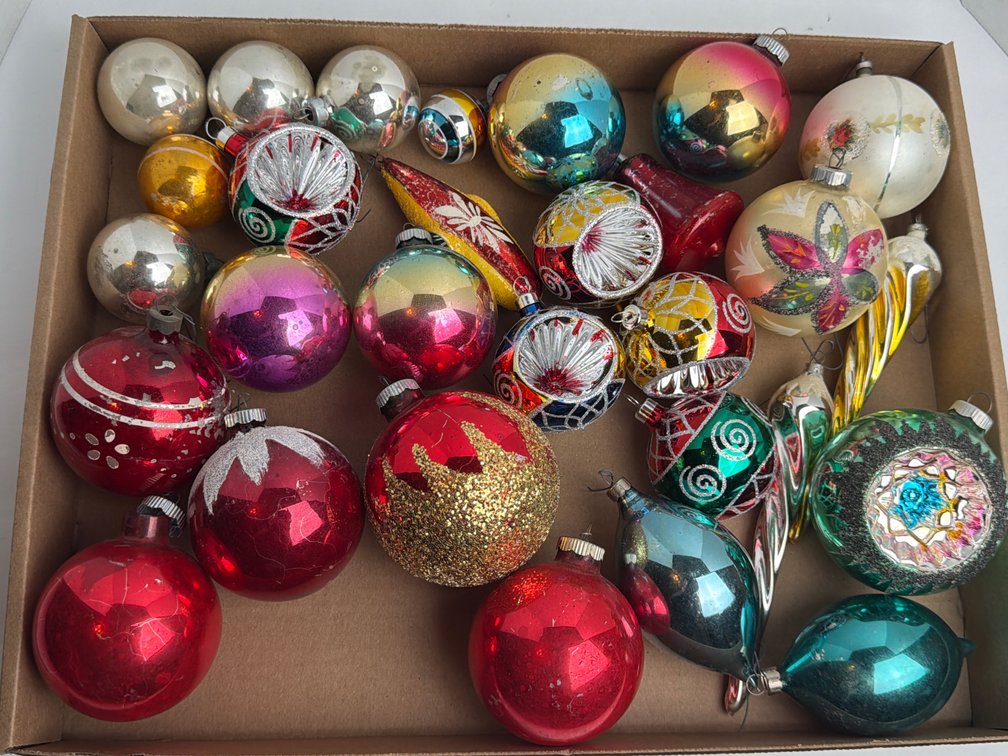Vintage Christmas Bulbs