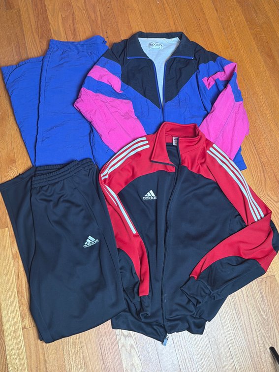 Mens Large Adidas & Jockey Jogger Sets