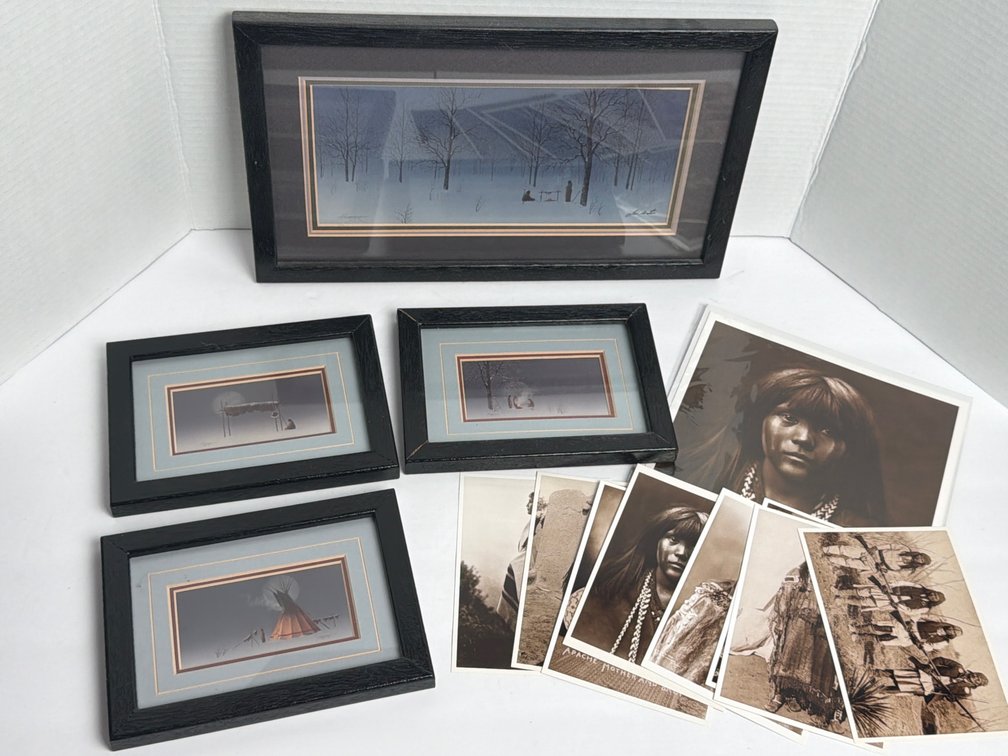 Jim Horton Framed Prints & Native American Postcards