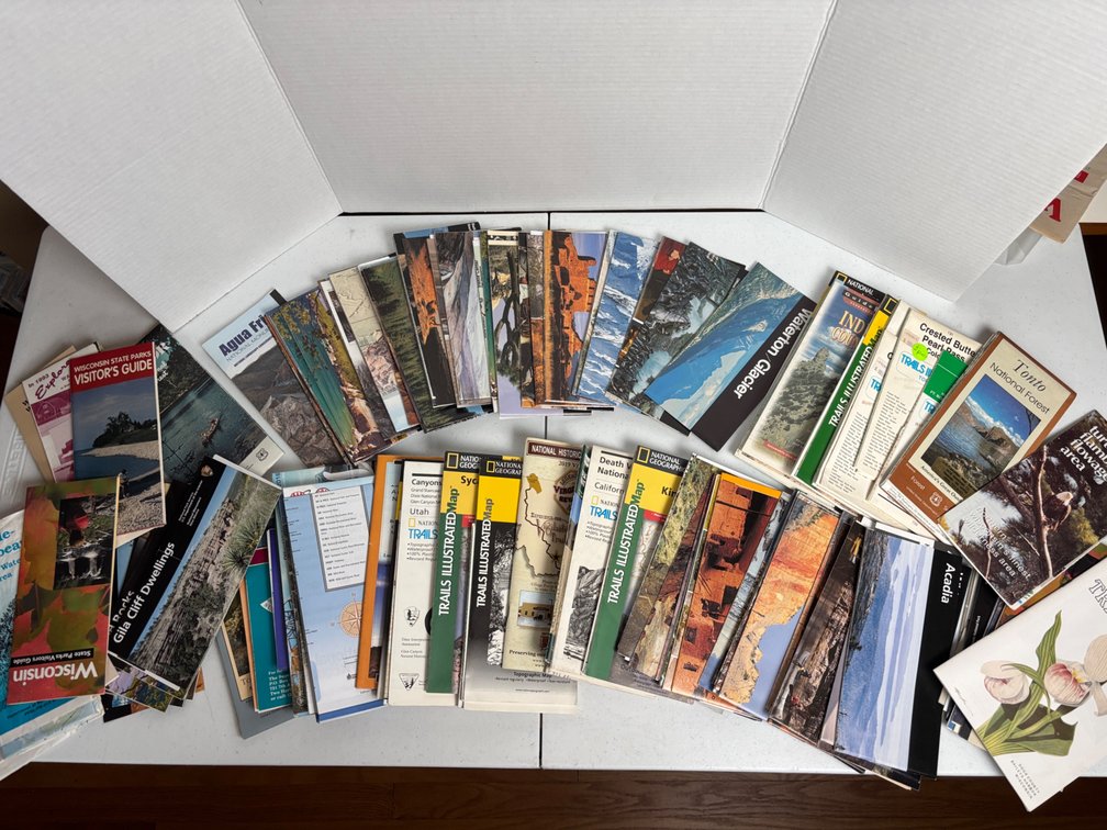 Trails and National Parks Maps