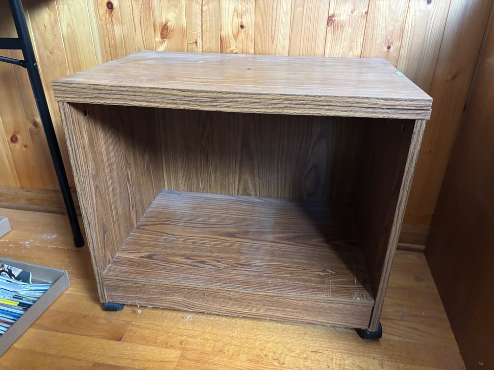 Rolling TV Stand