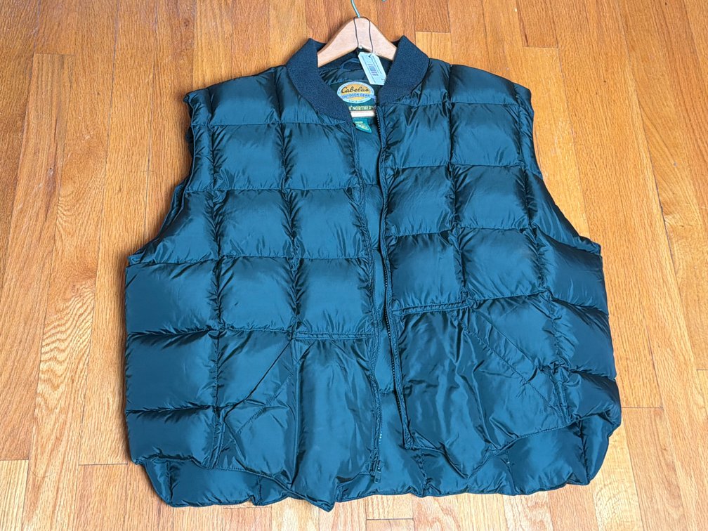 Cabelas XL Puffer Vest